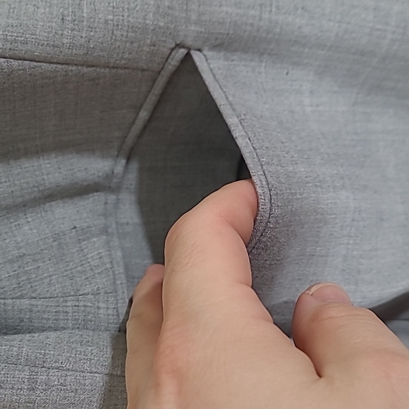 The Limited stretch 3 button suit blazer size Medium gray coat jacket - Picture 4 of 10